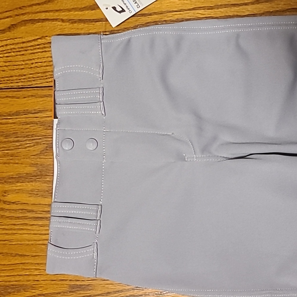 Champro NWT Gray Athletic Baseball Pants - Boy's Small - Picture 3 of 13